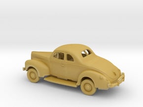 1/120 1940 Ford 8 Coupe Kit in Tan Fine Detail Plastic