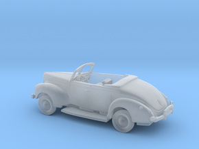1/120 1940 Ford Eight Convertible Kit in Clear Ultra Fine Detail Plastic