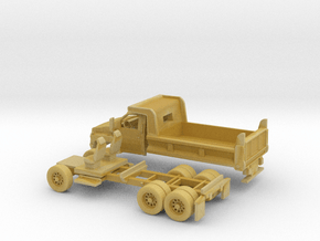 1/160 2003-09 Chevrolet Kodiac RegCab Dump Kit in Tan Fine Detail Plastic