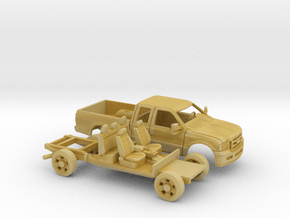 1/160 2005-07 Ford FSeries Ext.Cab Reg.Bed Kit in Tan Fine Detail Plastic