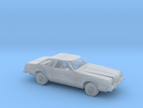 1/87 1977-79 Ford Thunderbird Kit in Clear Ultra Fine Detail Plastic