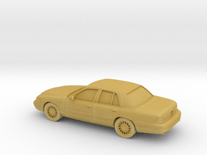 1/87 2003 Ford Crown Victoria in Tan Fine Detail Plastic