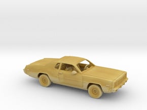 1/87 1977/78 Dodge Monaco Coupe Kit in Tan Fine Detail Plastic