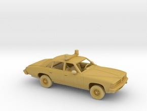 1/160 1976 Pontiac LeMans Sedan Police Kit in Tan Fine Detail Plastic