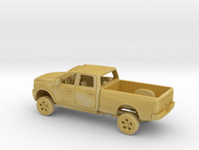 1/87 2012 Dodge Ram Crew Cab Regular Bed Kit in Tan Fine Detail Plastic