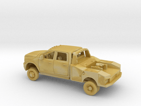 1/160 2009-18 Dodge Ram Crew Cab ToyHauler Kit in Tan Fine Detail Plastic