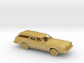 1/87 1977-79 Ford LTD II Station Wagon Kit in Tan Fine Detail Plastic