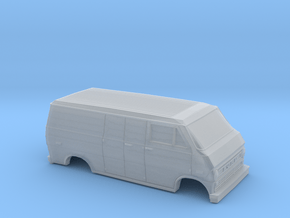 1/32 1972-74 Ford Econoline Delivery Van Shell in Clear Ultra Fine Detail Plastic