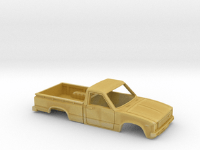 1/87 1978-83 Toyota Hilux Body in Tan Fine Detail Plastic