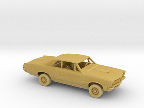 1/87 1965 Pontiac GTO Kit in Tan Fine Detail Plastic