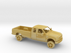 1/160 2007-10 Ford F Series ExtCab Long Bed Kit in Tan Fine Detail Plastic