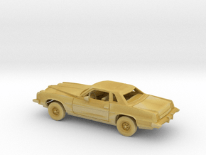 1/160 1973 Pontiac Grand Prix Kit in Tan Fine Detail Plastic