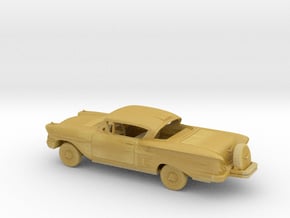 1/87 1958 Chevrolet Impala Coupe w Continental Kit in Tan Fine Detail Plastic