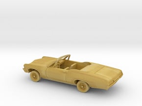 1/87 1967 Chevrolet Impala Open Convertible Kit in Tan Fine Detail Plastic