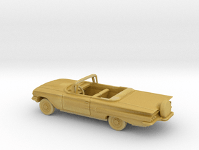 1/160 1960 Chevrolet Impala Open Conv.w. Cont. Kit in Tan Fine Detail Plastic