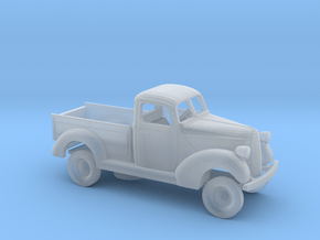 1/160 1939-41 Ford One Tonner PickUp w. Spare Kit in Clear Ultra Fine Detail Plastic