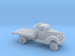 1/160 1939-41 Ford One and a Half Ton FlatBed Kit in Clear Ultra Fine Detail Plastic