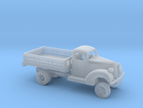 1/87 1939-41 Ford One and a Half Ton Low StakeBed  in Clear Ultra Fine Detail Plastic