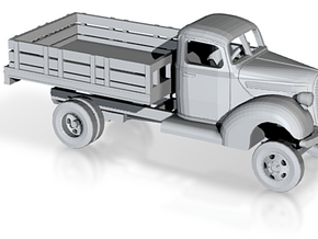 1/160 1939-41 Ford One and a Half Ton Low StakeBed in Clear Ultra Fine Detail Plastic