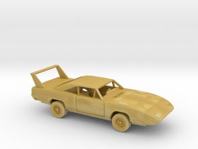 1/87 1970 Plymouth Roadrunner Superbird Kit in Tan Fine Detail Plastic