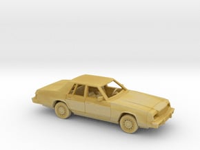 1/43 1979-81 Dodge StRegis Kit in Tan Fine Detail Plastic