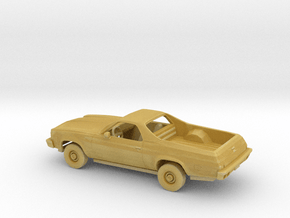 1/160 1974 Chevrolet El Camino Kit in Tan Fine Detail Plastic