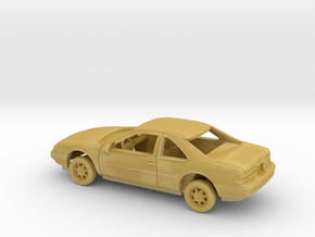 1/160 1990 Ford  Thunderbird Kit in Tan Fine Detail Plastic