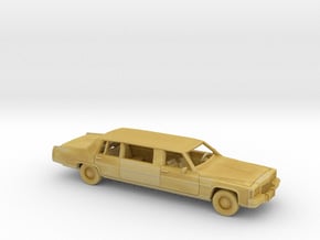 1/87 1980-84 Cadillac DeVille Streched Limo Kit in Tan Fine Detail Plastic