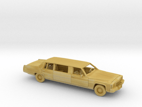 1/160 1980-84 Cadillac DeVille Streched Limo Kit in Tan Fine Detail Plastic