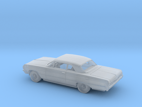 1/87 1964 Chevrolet Impala Custom Lowrider in Clear Ultra Fine Detail Plastic