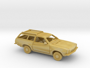 1/87 1972 Ford Pinto Wagon Kit in Tan Fine Detail Plastic