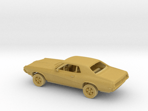 1/87 1966-69 Mercury Cougar Kit in Tan Fine Detail Plastic