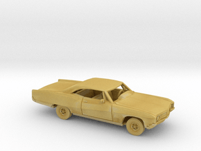 1/160 1968 Buick Wildcat Coupe Kit in Tan Fine Detail Plastic