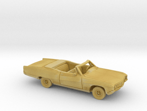 1/87 1968 Buick Wildcat Open Convertible Kit in Tan Fine Detail Plastic
