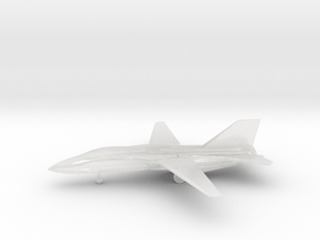 General Dynamics F-111B Aardvark in Clear Ultra Fine Detail Plastic: 1:350