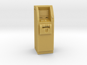SlimCash 200 ATM, Dollhouse 1:24 Scale in Tan Fine Detail Plastic