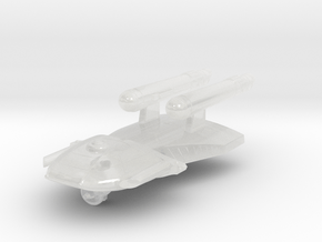 3125 Scale Federation Light Cruiser WEM in Clear Ultra Fine Detail Plastic