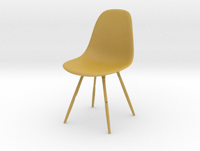 Printle Thing Chair 02 - 1/24 in Tan Fine Detail Plastic