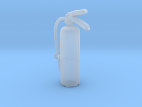 Printle Thing Fire Extinguisher - 1/24 in Clear Ultra Fine Detail Plastic