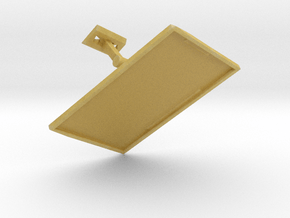 Printle Thing Wall TV - 1/24 in Tan Fine Detail Plastic