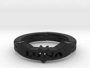 My Awesome Ring Design Ring Size 7 in Black Premium Versatile Plastic