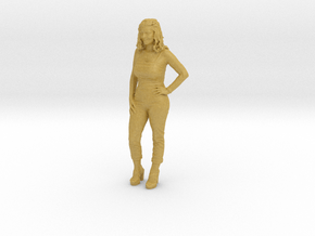 Printle P Femme 334 P - 1/87 in Tan Fine Detail Plastic