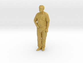 Printle OS Homme 355 P - 1/76 in Tan Fine Detail Plastic