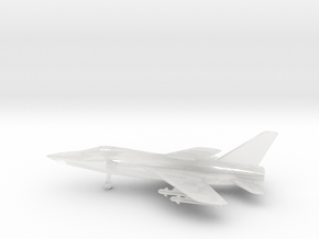 Grumman F-11F-1F Super Tiger in Clear Ultra Fine Detail Plastic: 6mm