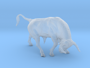 Printle Animal Bull - 1/48 in Clear Ultra Fine Detail Plastic
