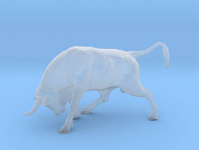 Printle Animal Bull - 1/43 in Clear Ultra Fine Detail Plastic