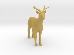 Printle Animal Deer - 1/43 in Tan Fine Detail Plastic