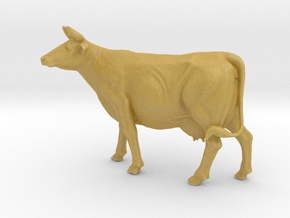 Printle Animal Cow 01 - 1/72 in Tan Fine Detail Plastic