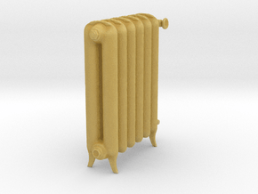 Printle Thing Plain-radiator - 1/24 in Tan Fine Detail Plastic