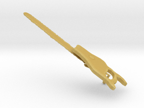 Printle Thing HandSaw - 1/24 in Tan Fine Detail Plastic